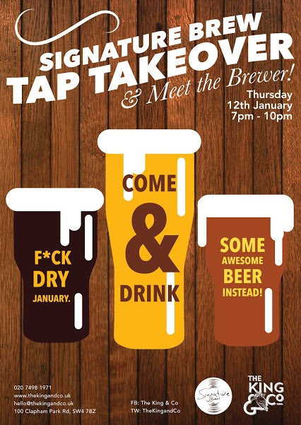The King & Co Tap Takeover