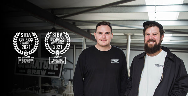 News: Signature Brew Wins SIBA's Brewery Business Of The Year & Best Marketing Implementation