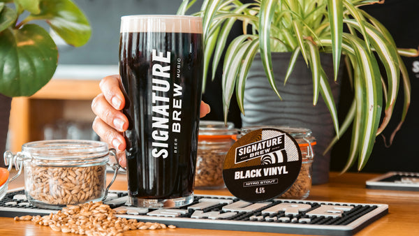 Now Pouring: Black Vinyl - Nitro Stout