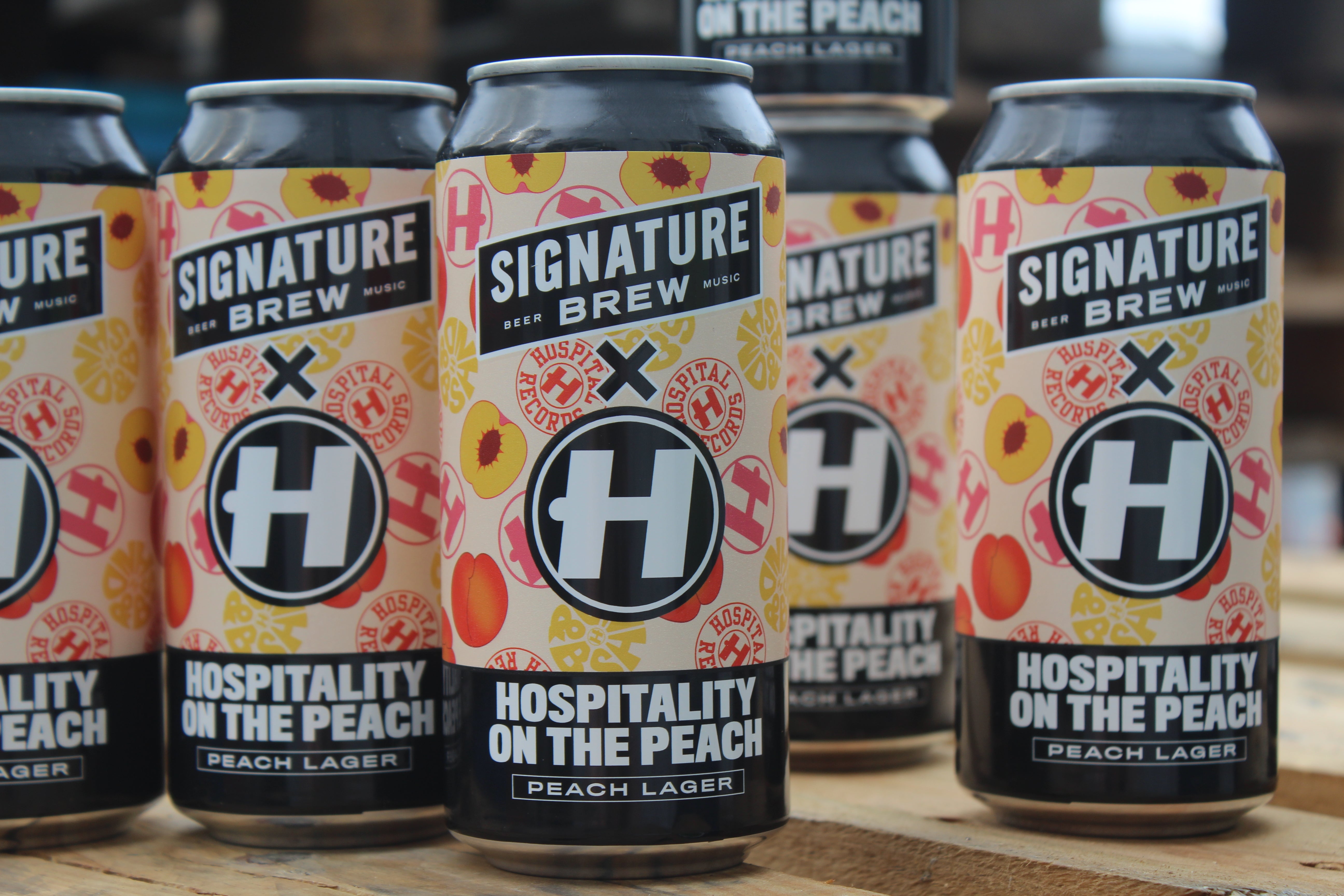 HOSPITALITY ON THE PEACH - SIGNATURE BREW X HOSPITAL RECORDS