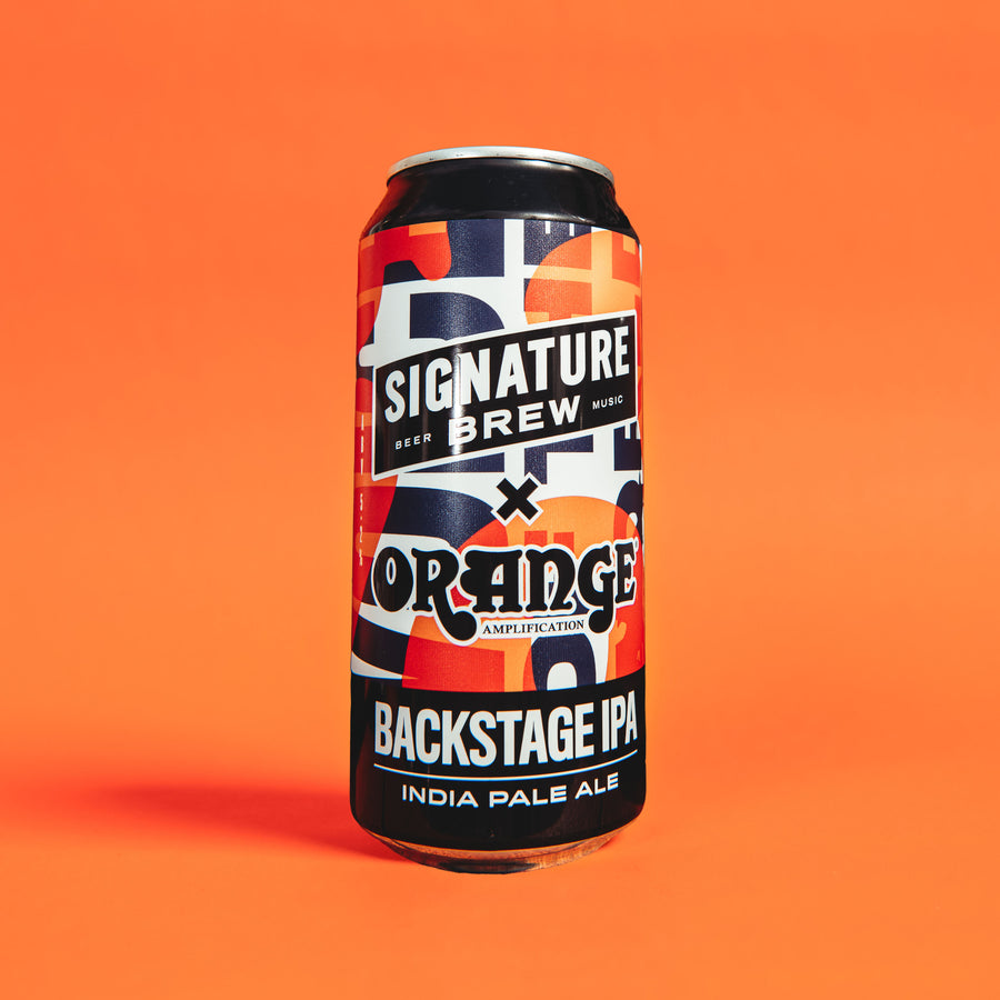 SIGNATURE BREW X ORANGE AMPS - BACKSTAGE IPA - 5.2%