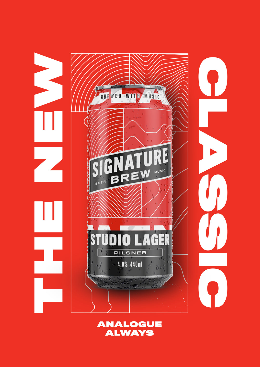 Studio Lager - 440ml cans