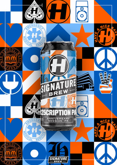 Hospital Records Beer, Signature Brew Collab, Drum & Bass, East London, UK Brewery