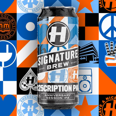 Hospital Records Collab - PR25CRIPTION PALE - Anniversary IPA