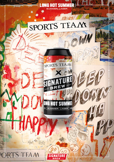 Sports Team Collab - Long Hot Summer Lager