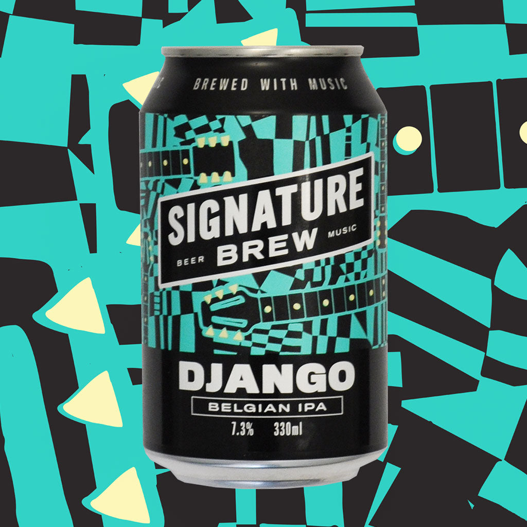 Django Double Dry Hopped DDH Belgian IPA Jazz Guitar Beer