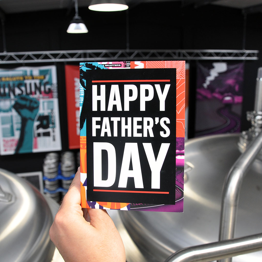 Fathers Day Pub In A Box - Brewery Tour, Card, Beers, Glass, Snacks, Music Quiz, Beer Mat, Playlists & More